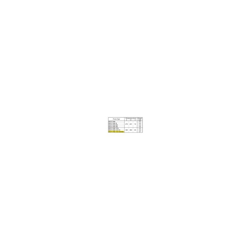 Pompe submersible automatique 10,2 m³/h – Ebara Best One VOX MA