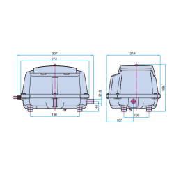 Compresseur 60 L/min pour microstation 4 EH