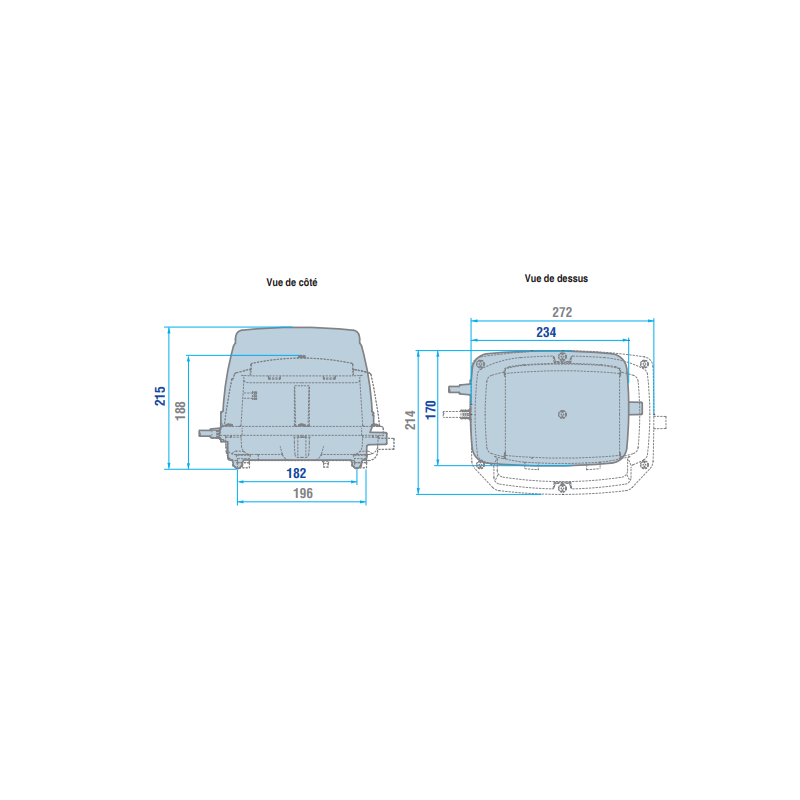 Compresseur microstation 80 L/min – Nitto Kohki LA-80ECO