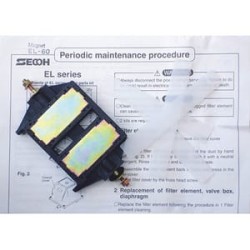Kit aimant pour compresseur SECOH EL-S-120 / EL-S-150 / EL-S-250