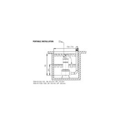 POMPE DE RELEVAGE DAB FEKA VS 1200 M