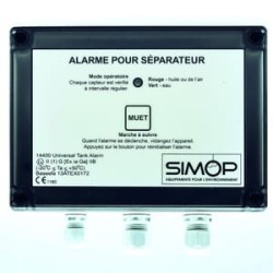 Alarme hydrocarbure séparateur -  SIMOP – IP65 – ATEX – 1 sonde