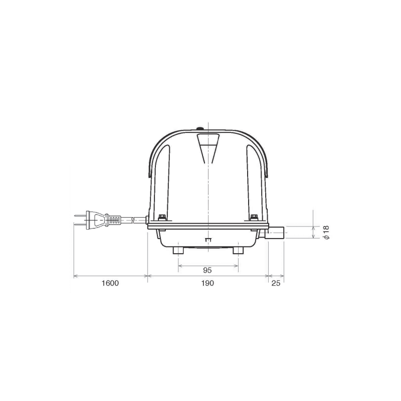 Compresseur Thomas AP-40 pour microstation – 45 L/min – très silencieux