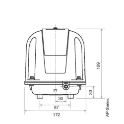 Compresseur Thomas AP-40 pour microstation – 45 L/min – très silencieux