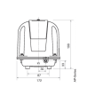 Compresseur Thomas AP-40 pour microstation – 45 L/min – très silencieux