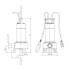 Pompe de relevage inox Ebara RIGHT 75 M – 14,4 m³/h