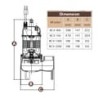 Pompe submersible automatique 48 m³/h – BCV 400A