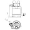 Pompe vide-cave inox automatique Ebara Optima MS – 9 m³/h