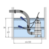 Pompe submersible 48 m³/h – Ebara DW VOX 75 MA