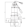 Pompe submersible 48 m³/h – Ebara DW VOX 75 MA