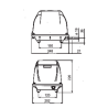 Compresseur à membrane pour microstation – 152 L/min