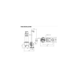 Pompe submersible automatique 32 m³/h – DAB FEKA VS 1200 M-AUT