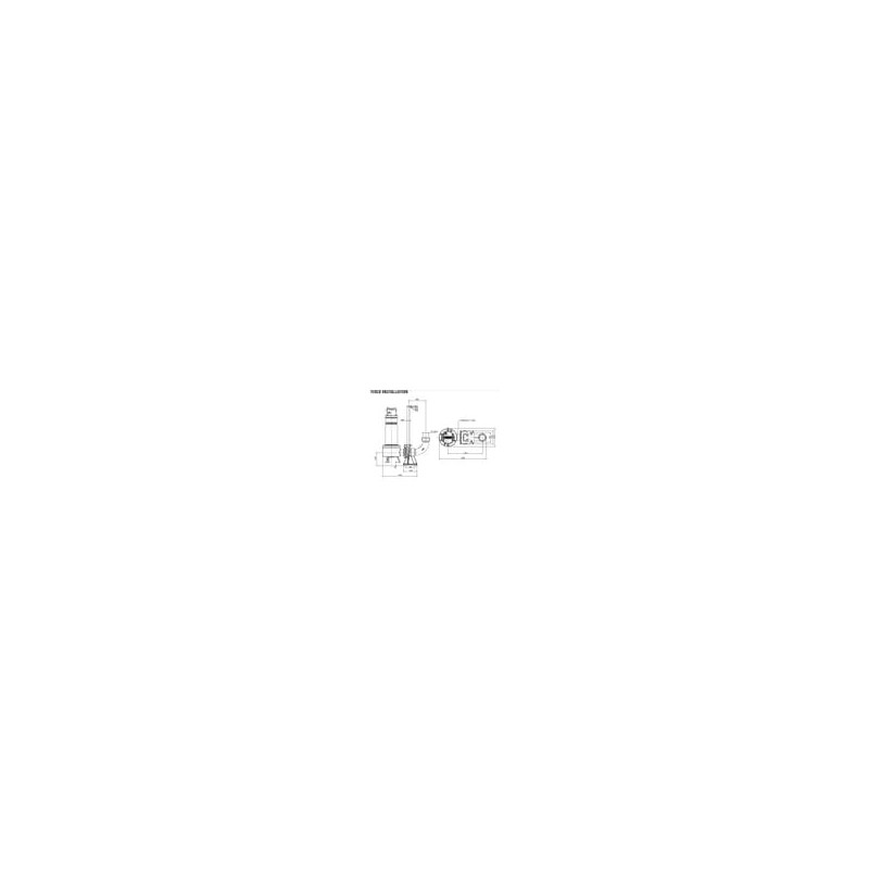 Pompe submersible automatique 32 m³/h – DAB FEKA VS 1200 M-AUT