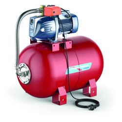 Surpresseur 0,75 kW avec réservoir 60 L – Tout inox prêt à l’emploi