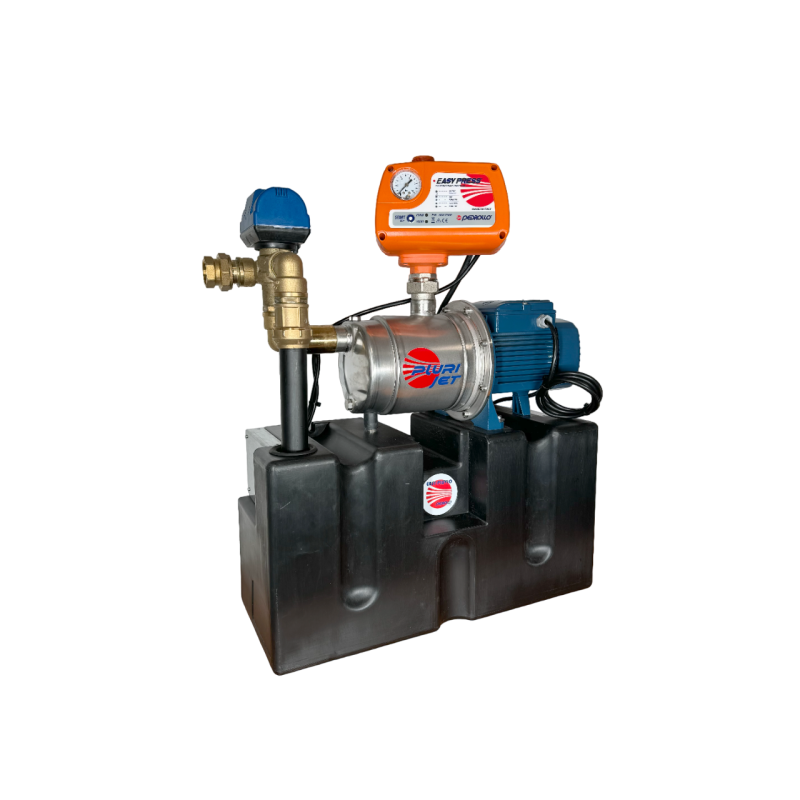 Gestionnaire eau de pluie automatique – Pedrollo EASY-PLUVIO avec pompe 0,55 kW