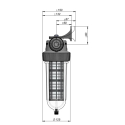 Filtre Cintropur NW 25 – 1″ – filtration domestique 25µm – 5,5 m³/h