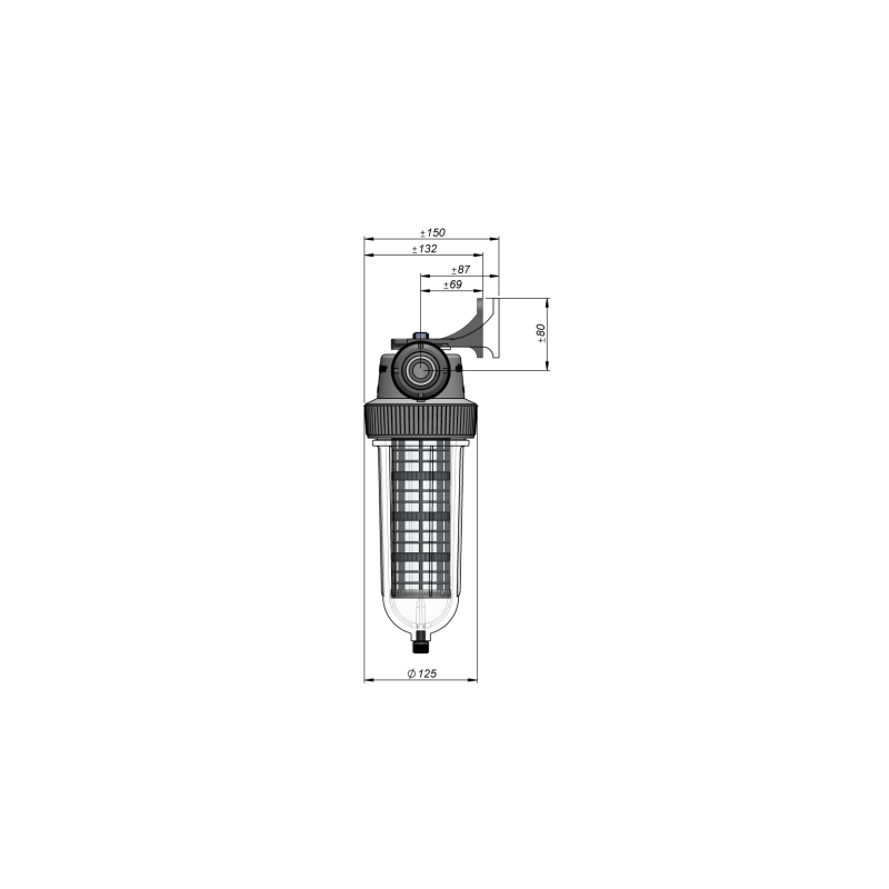 Filtre Cintropur NW 25 – 1″ – filtration domestique 25µm – 5,5 m³/h