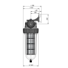 Filtre Cintropur NW 25 – 1″ – filtration domestique 25µm – 5,5 m³/h