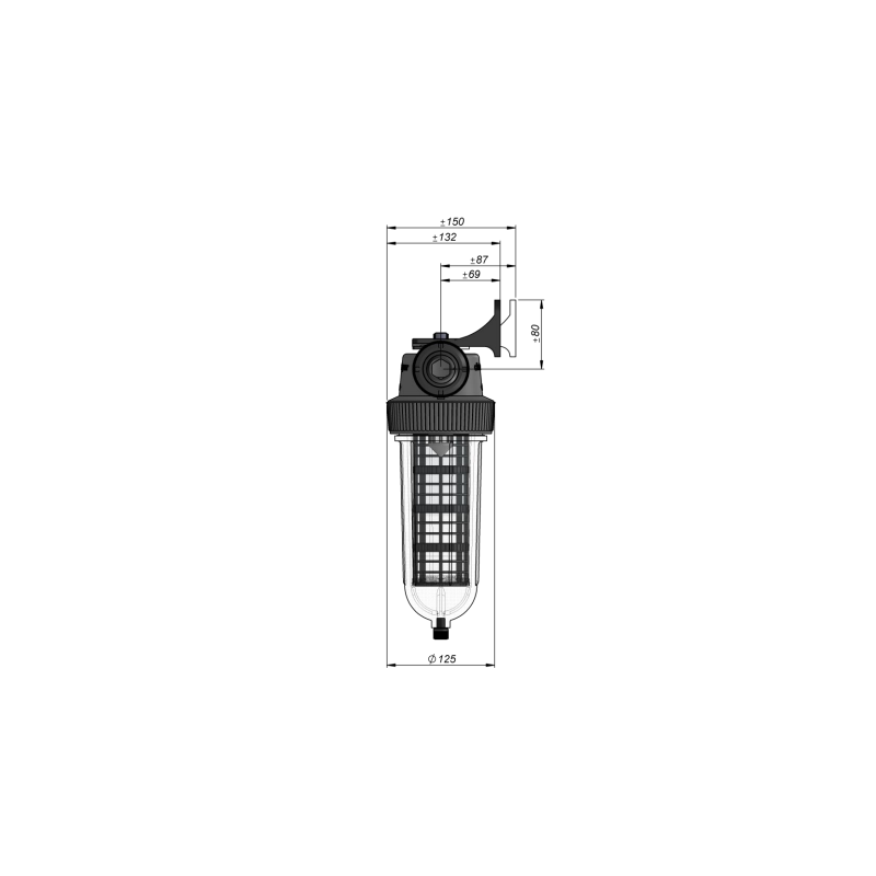 Cintropur NW 25 DUO – Double filtration tamis + charbon actif – 25 µm
