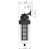 Cintropur NW 25 DUO – Double filtration tamis + charbon actif – 25 µm