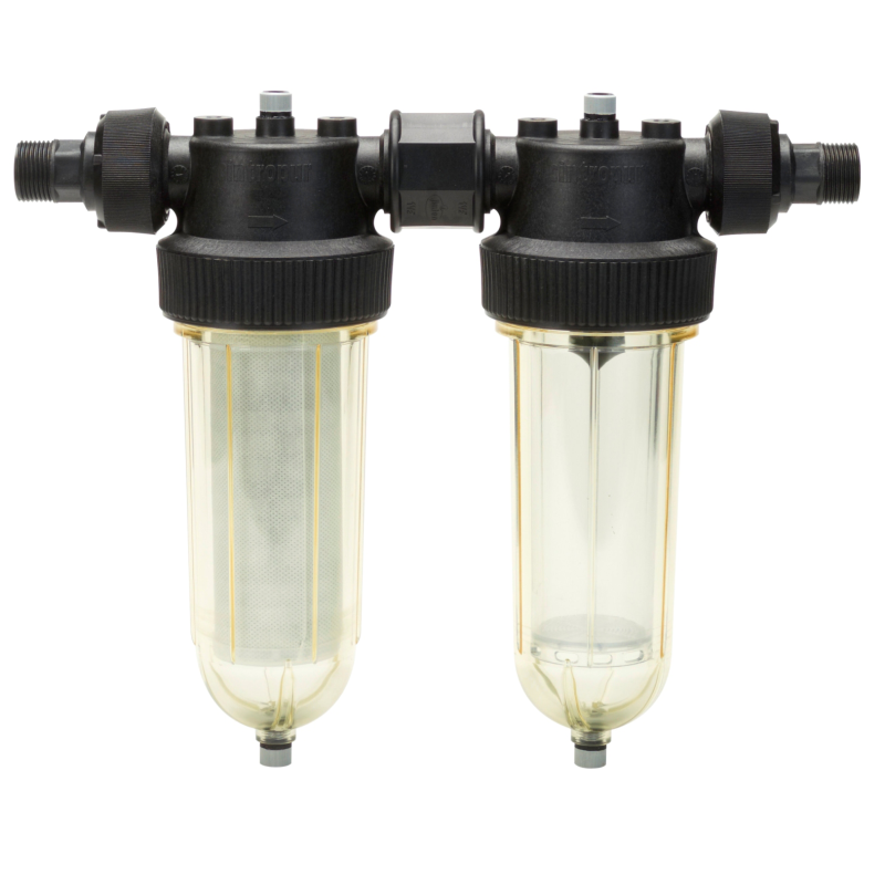 Cintropur NW 25 DUO – Double filtration tamis + charbon actif – 25 µm