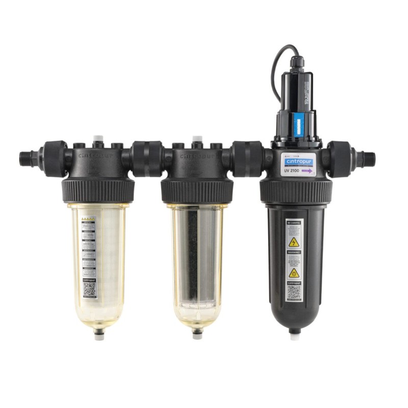 Cintropur UV TRIO-25W – Stérilisateur UV compact pour eau de pluie et forage