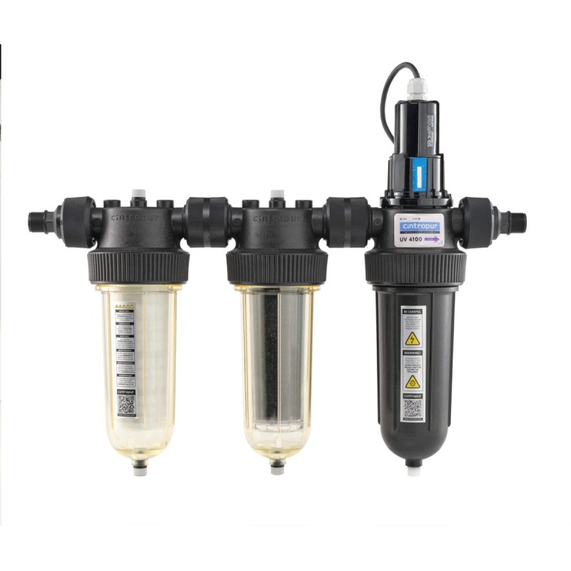 Cintropur UV TRIO-4100 – Stérilisateur UV 40W pour eau domestique et forage