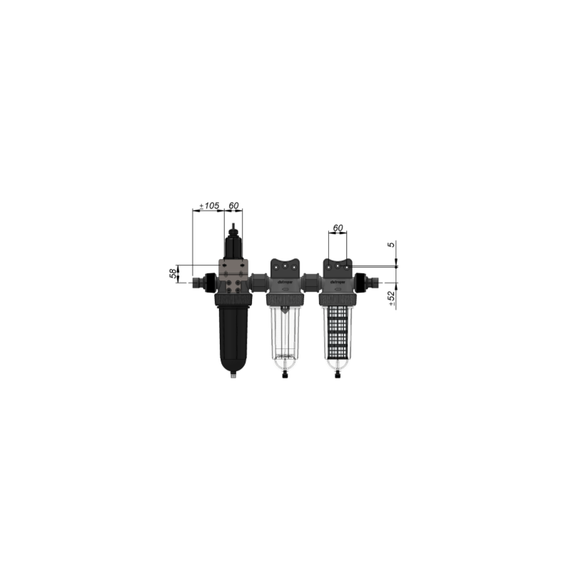 Cintropur UV TRIO-4100 – Stérilisateur UV 40W pour eau domestique et forage