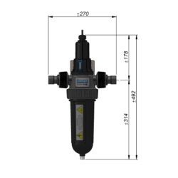 Cintropur UV 2100 – Stérilisateur UV 25W ultra compact pour eau domestique