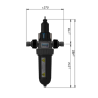 Cintropur UV 2100 – Stérilisateur UV 25W ultra compact pour eau domestique