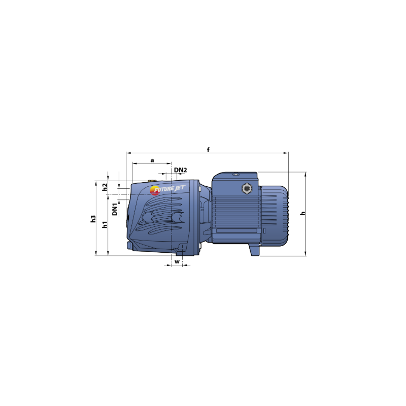 Pompe auto-amorçante fonte haute performance – 7,2 m³/h