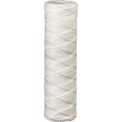 Cartouche filtrante bobinée 9"3/4 - 5µ en polypropylène certifiée ACS