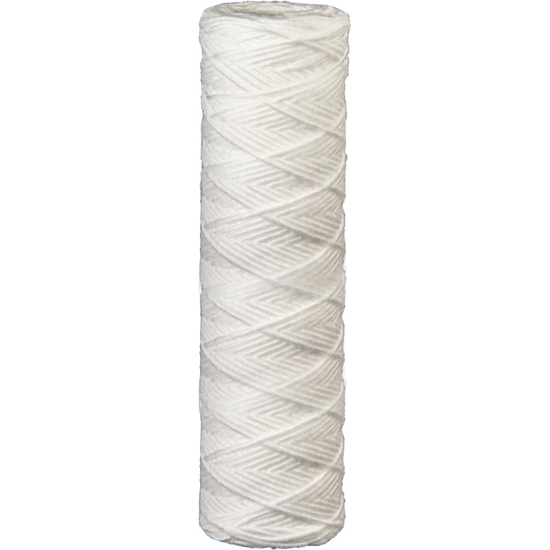 Cartouche filtrante bobinée 9"3/4 - 5µ en polypropylène certifiée ACS
