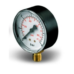 Manomètre radial 0–6 bar surpresseur – Pedrollo MR/6