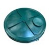 Couvercle injecté à visser SIMOP Ø 600 mm – Vert - CV600-I-V