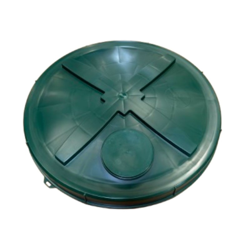 Couvercle à visser SIMOP Ø 600 mm vert