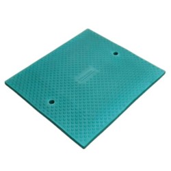 Tampon rectangulaire SIMOP 830 x 750 mm – Vert - CU345-V