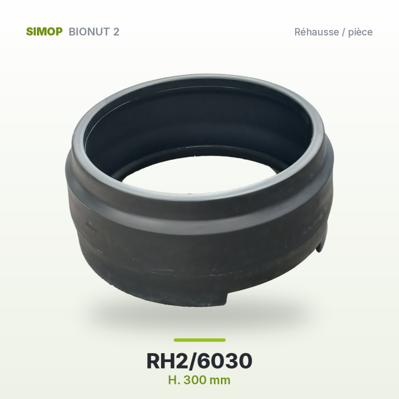 Réhausse 300 mm fosse toutes eaux SIMOP H300 INH6/8