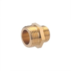 Raccord mâle-mâle 1″ laiton – Mamelon hydraulique