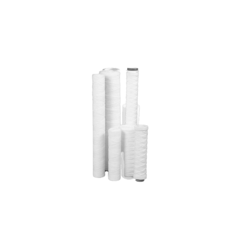 Cartouche filtrante bobinée 9"3/4 - 5µ en polypropylène certifiée ACS