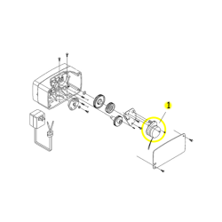 Moteur 24 V 2 t/min – Fleck 5600 SXT