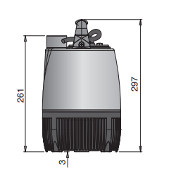 Pompe serpillière Calpeda GXM ZERO – Vidange au sol à 2 mm