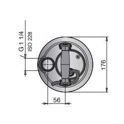 Pompe serpillière Calpeda GXM ZERO – Vidange au sol à 2 mm