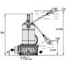 Pompe de drainage Calpeda GM 10- 8 – Débit 14 m³/ h compacte inox