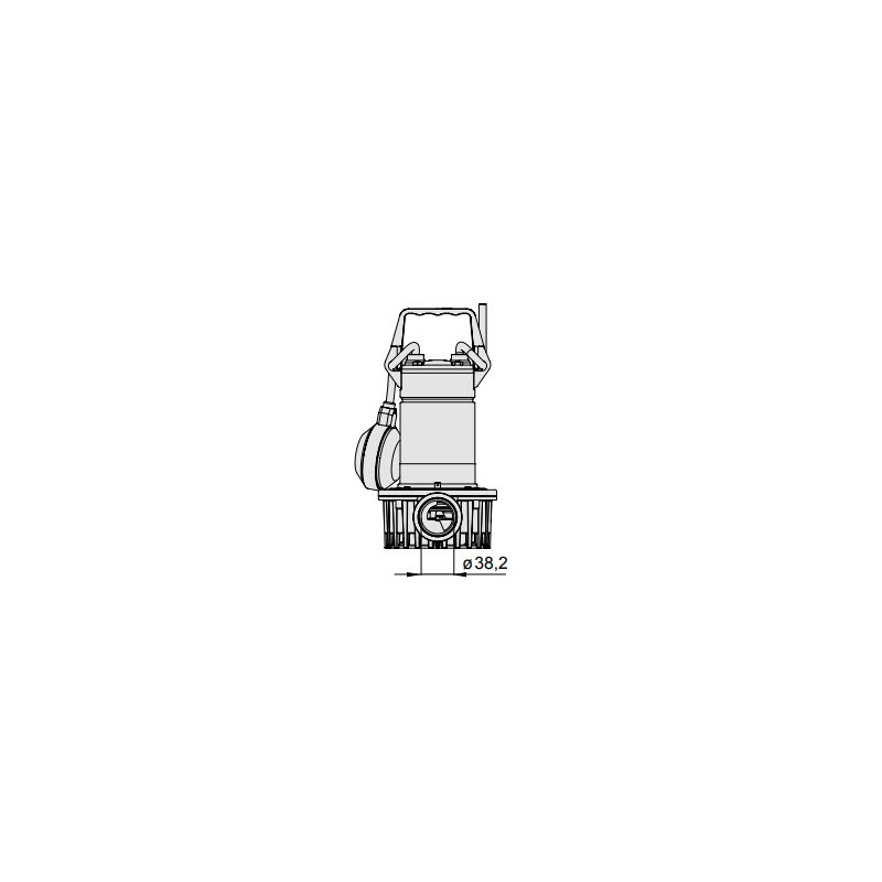 Pompe de drainage Calpeda GM 10- 8 – Débit 14 m³/ h compacte inox