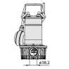 Pompe de drainage Calpeda GM 10- 8 – Débit 14 m³/ h compacte inox