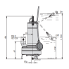 Pompe de relevage Calpeda GXCM 40-10 pour eaux usées
