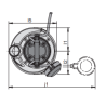 Pompe de relevage Calpeda GXCM 40-13 – Eaux usées 35 mm