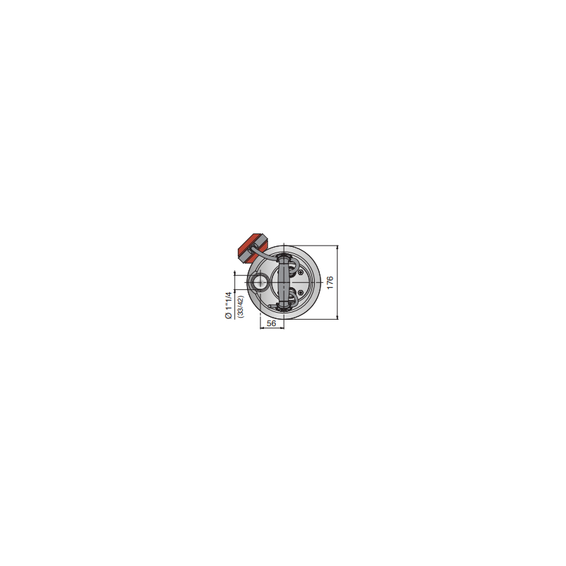 Pompe de drainage Calpeda GXVM 25-10 – Inox, vortex, 10 m HMT