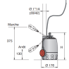 Pompe de drainage Calpeda GXVM 25-10 – Inox, vortex, 10 m HMT